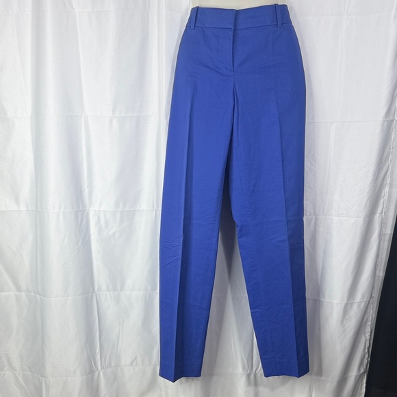 J. Crew Vibrant Blue Straight Leg Pants - Picture 3 of 9